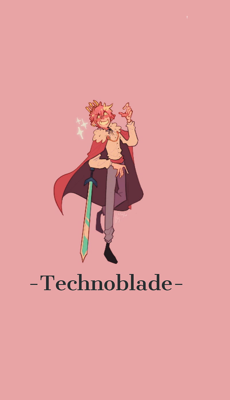 800x1388 Technoblade, dream smp, minecraft, orphan, pig, HD phone wallpaper