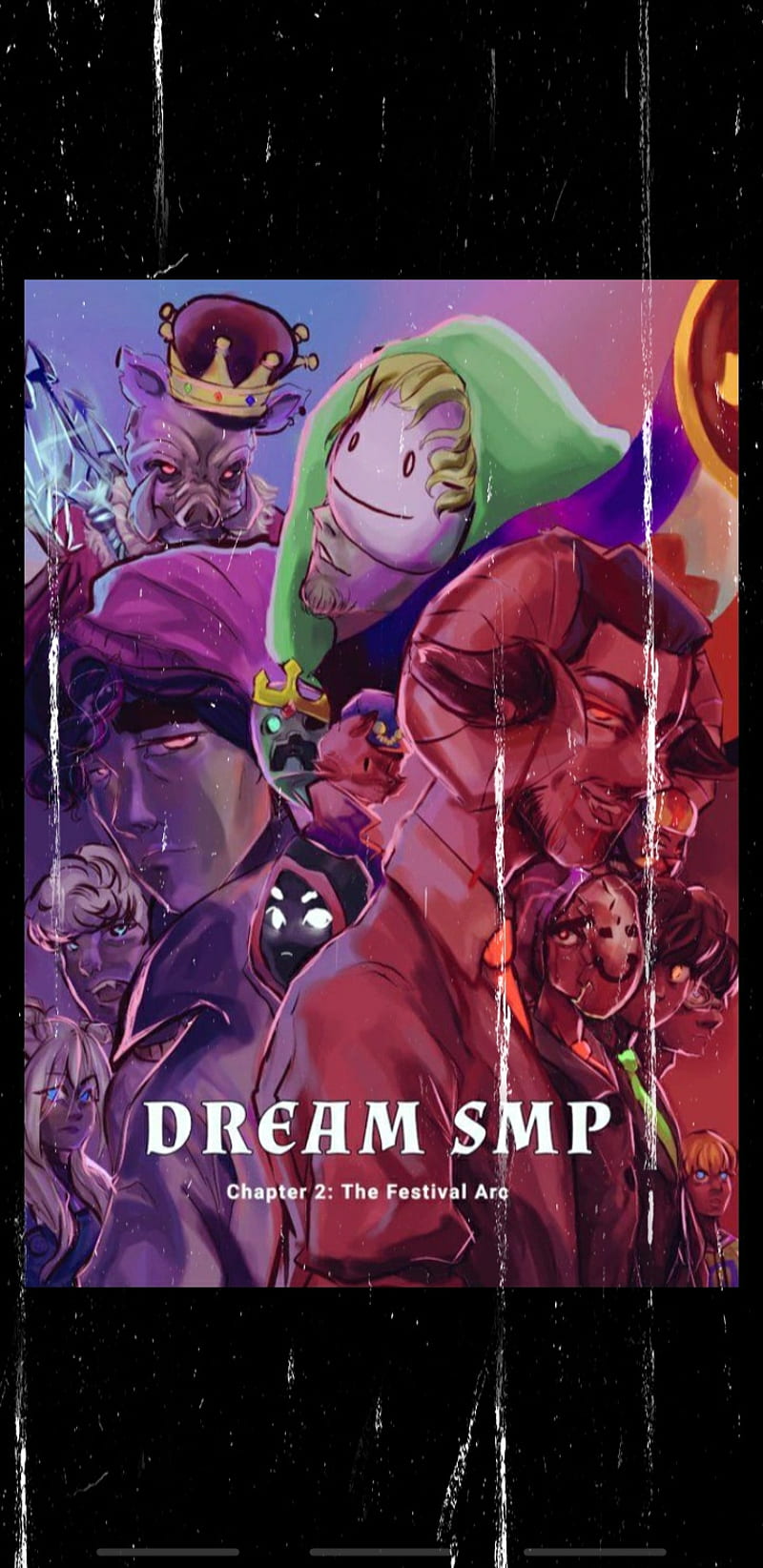 800x1644 Dream smp, badboyhalo, georgenotfound, quackity, sapnap, technoblade, tommyinit, HD phone wallpaper