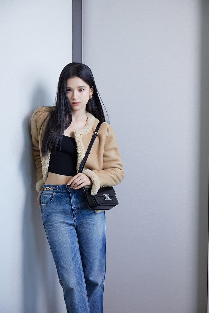 728x1092 HD wallpaper: Zhang Jingyi, model