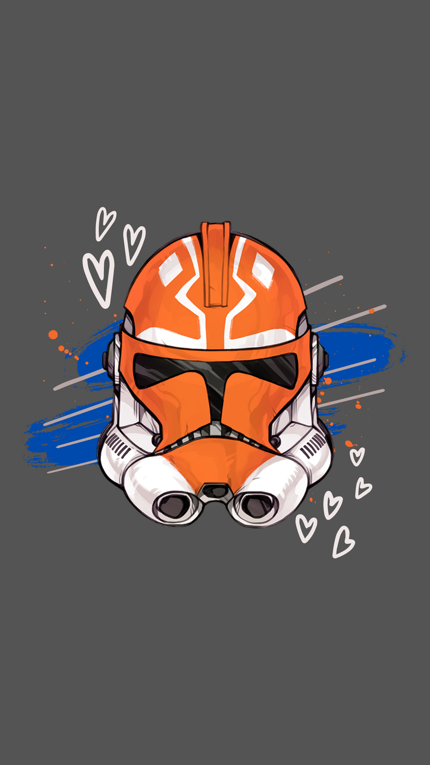 843x1500 Star Wars Clone Trooper Fives phone wallpaper