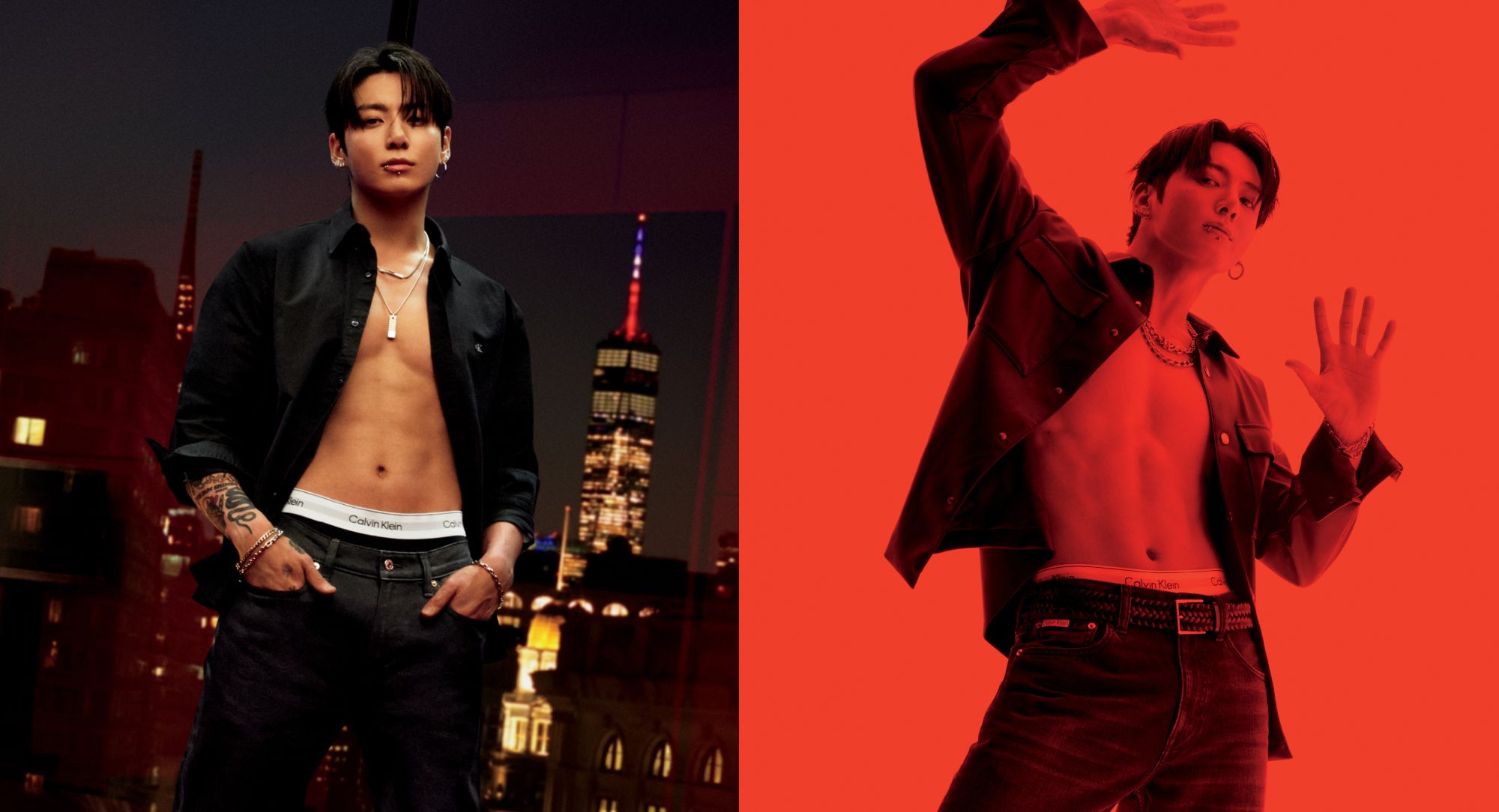 2000x1084 BTS's Jung Kook Returns as Calvin Klein's Denim Ambassador [PHOTOS]