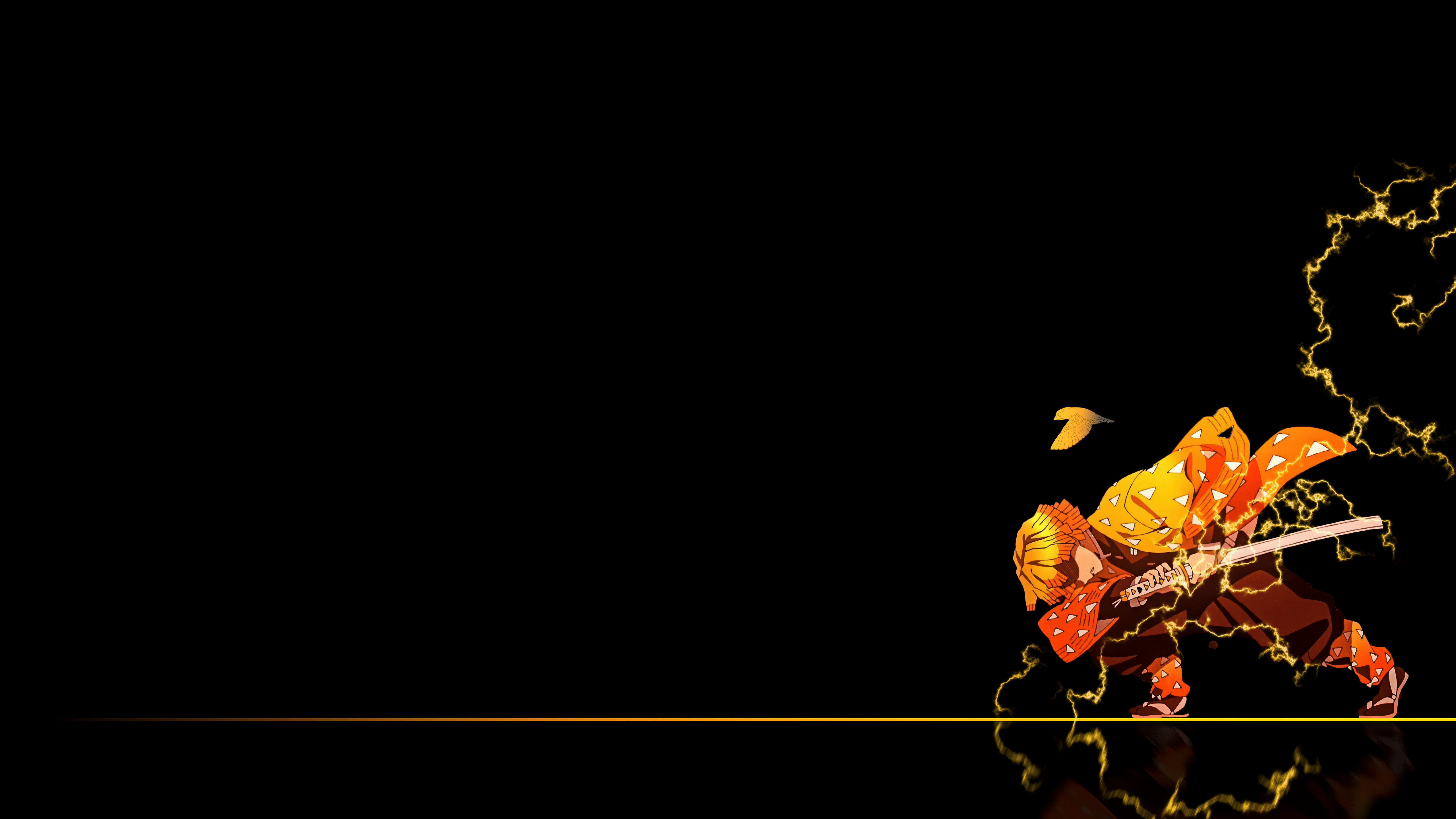 5120x2880 Dark anime Wallpaper in 4K UHD