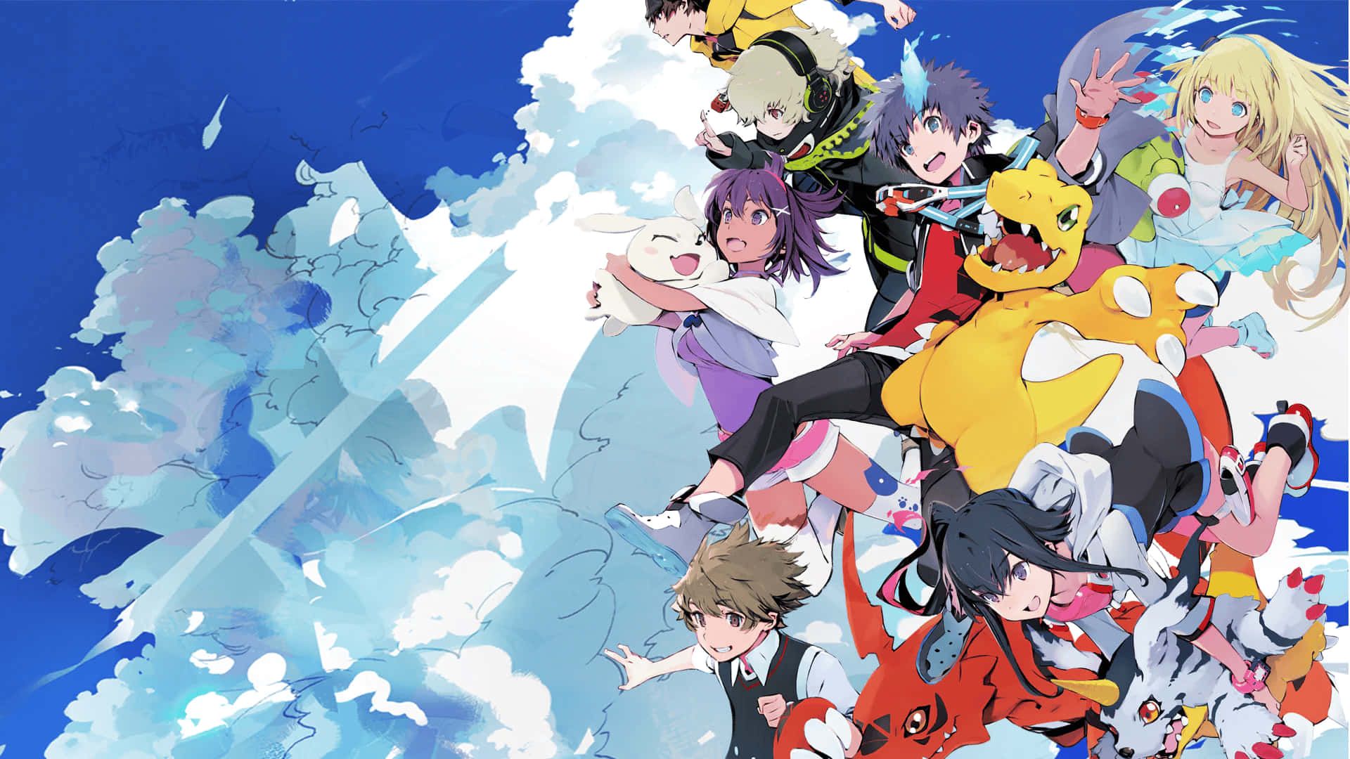1920x1080 Digimon Background