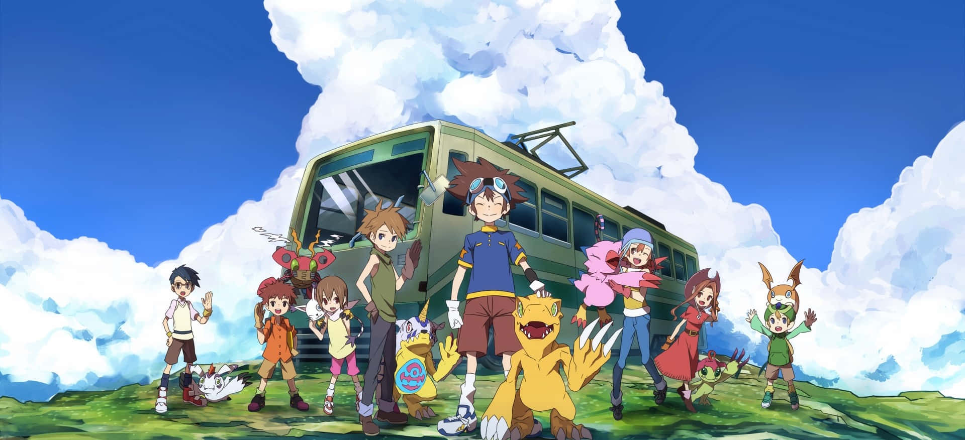 1920x876 Digimon Tentomon Wallpaper