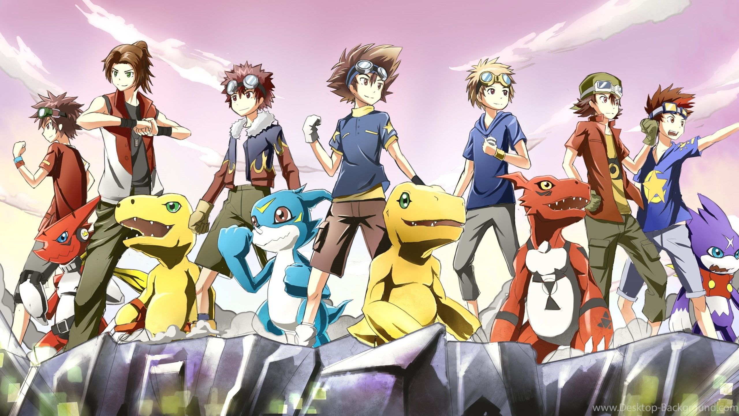 2560x1440 Digimon IPhone Wallpaper