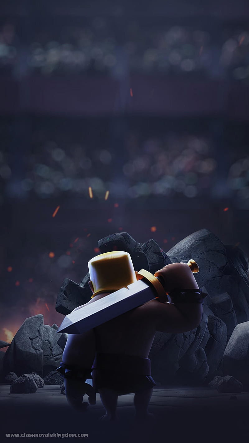 800x1422 King Skeleton, clash royale, game, HD phone wallpaper
