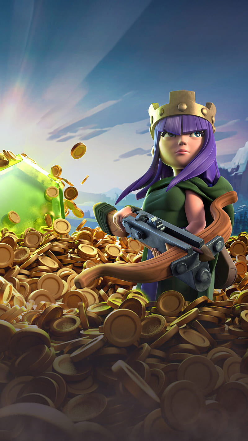 800x1422 Clash Of Clans, HD wallpaper