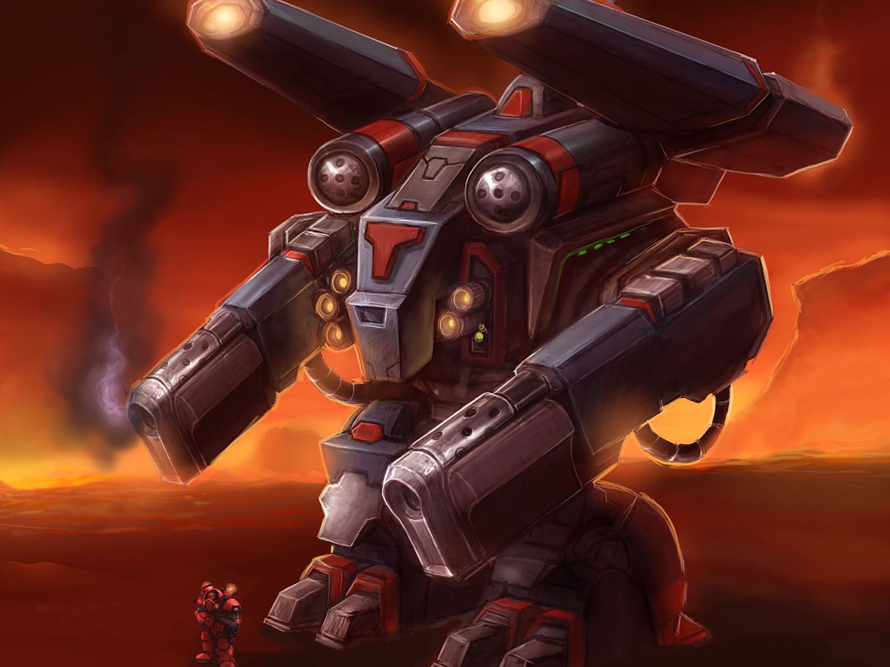 1280x960 StarCraft 2: Terran / Good