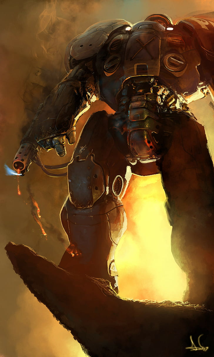 728x1214 4098x768px. free download. HD wallpaper: firebat starcraft, representation, art and craft, sculpture