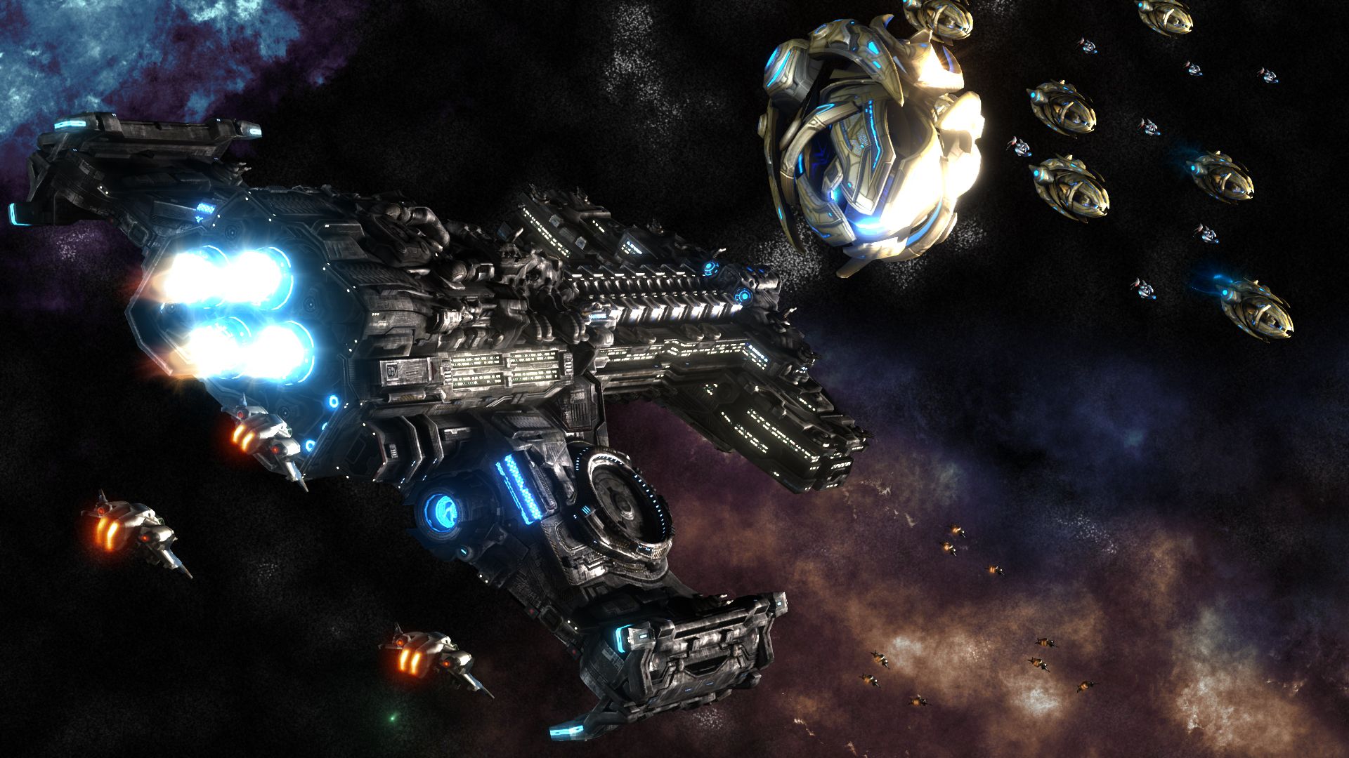 1920x1080 StarCraft 2 Terran Wallpaper