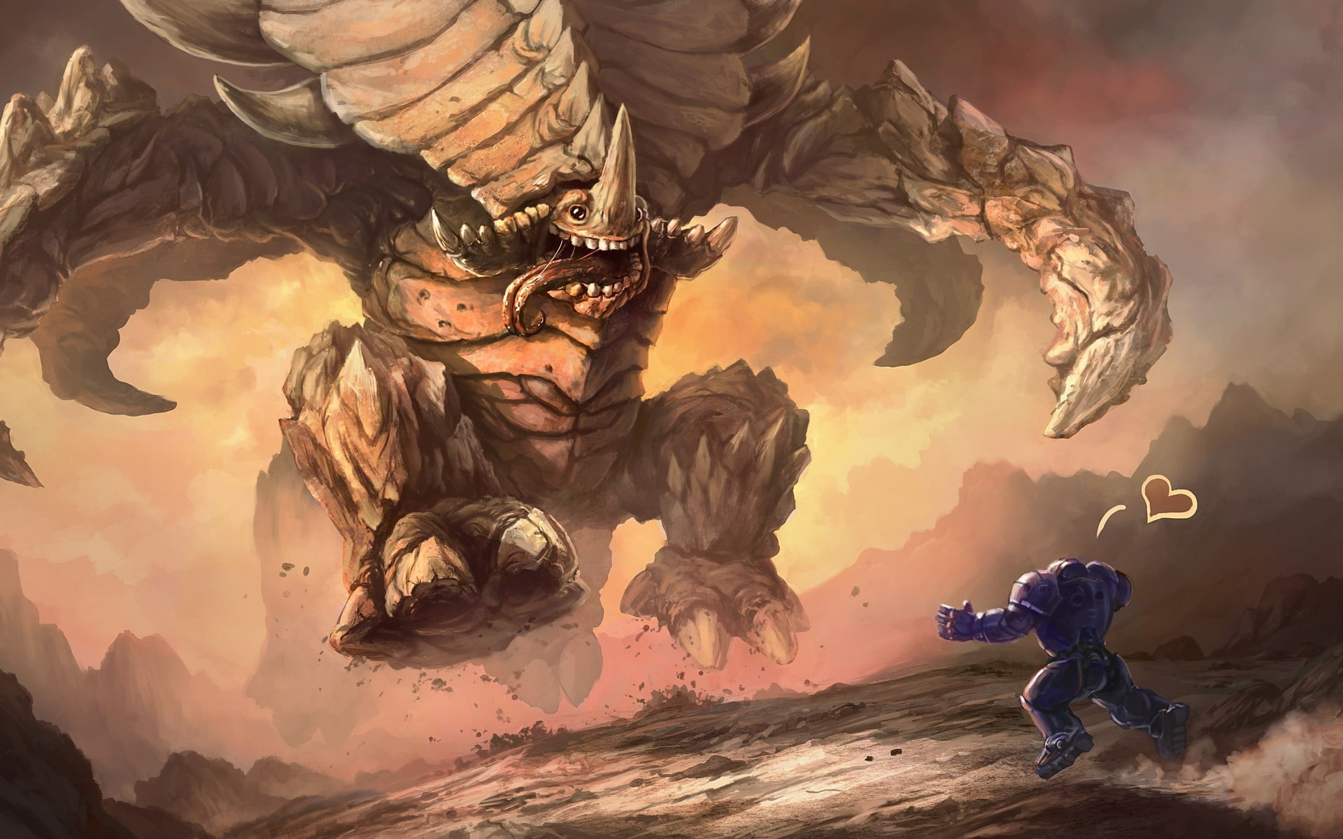 1920x1200 Starcraft Marine and Ultralisk digital wallpaper, StarCraft, Starcraft II, Zerg, video games HD wallpaper
