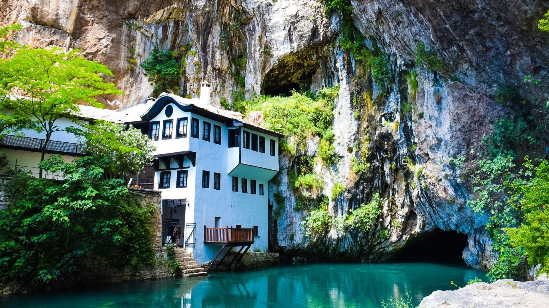 1920x1080 Blagaj Tekija / Dervish House
