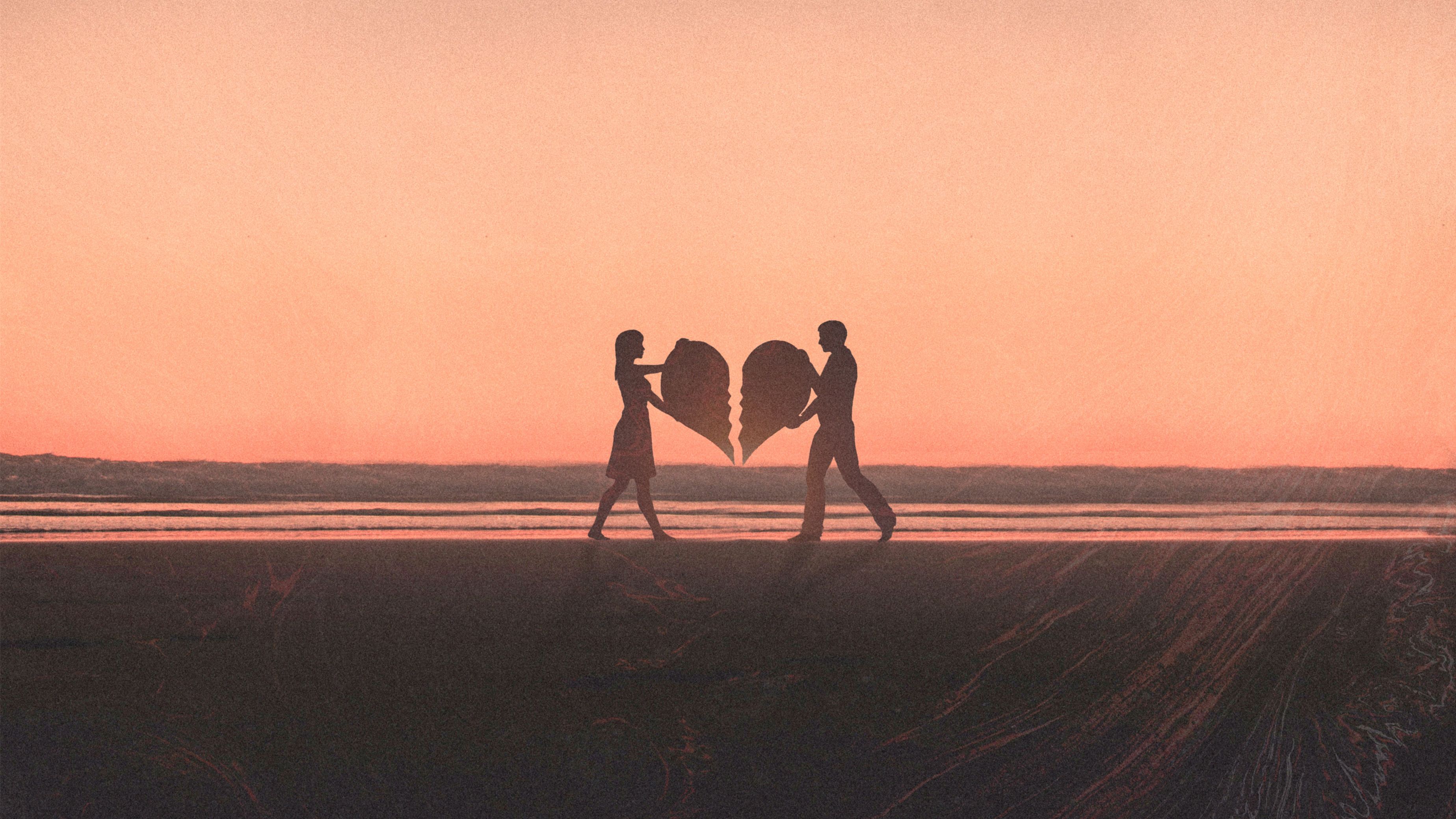 3695x2079 Wallpaper People in Nature, Friendship, Love, Fun, Horizon, Background Free Image