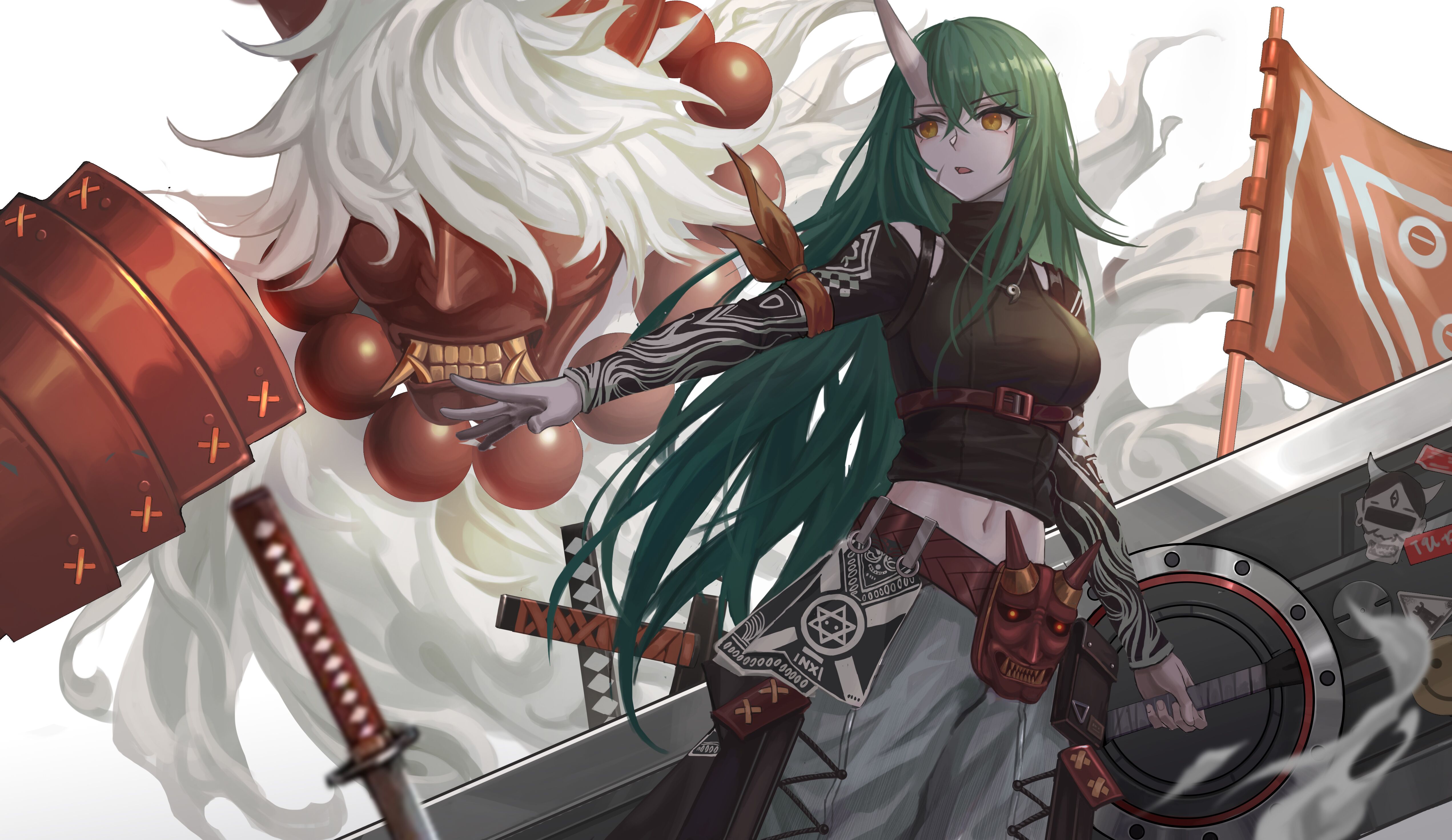 5085x2942 Hoshiguma Arknights 4K Ultra HD Wallpaper