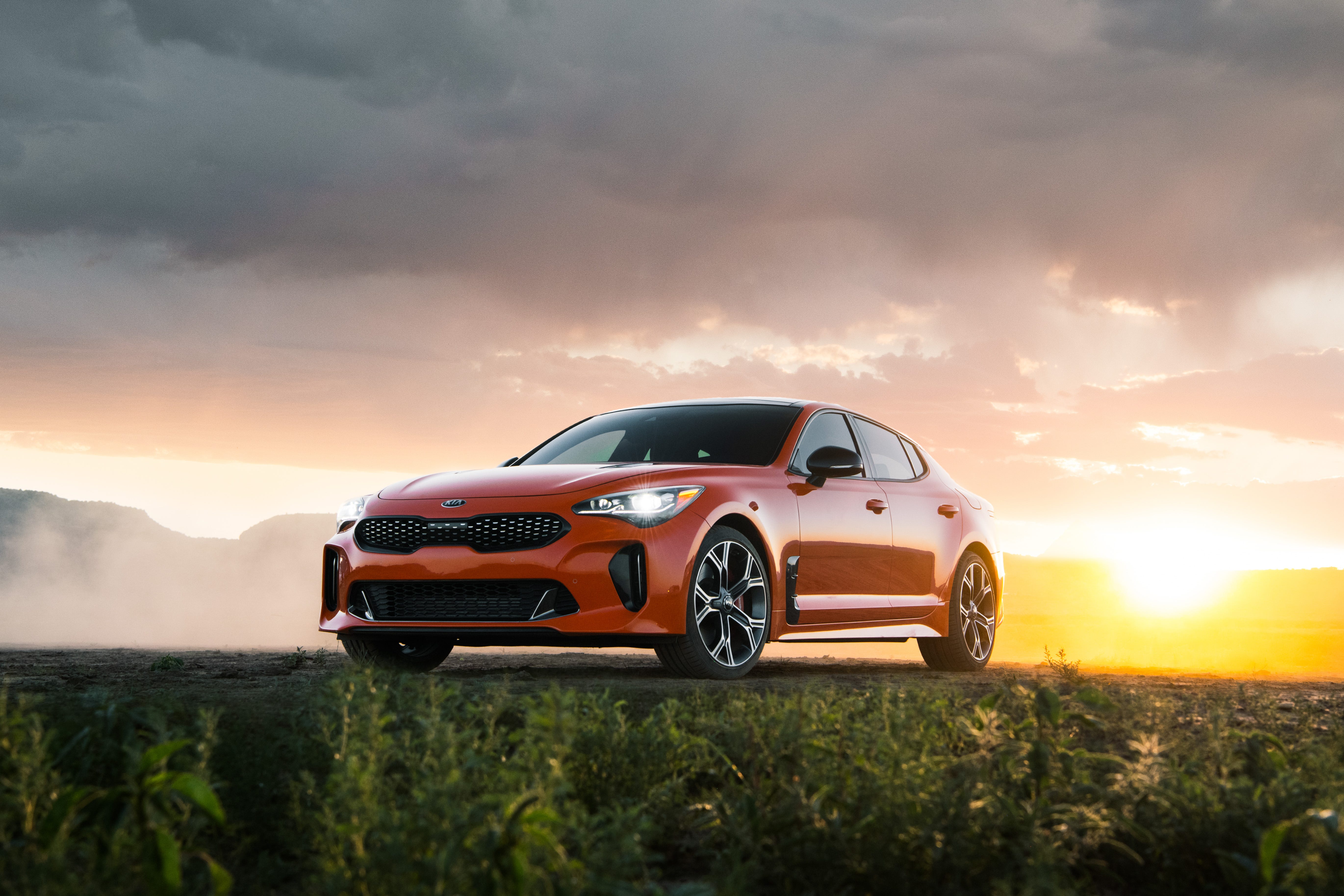 5481x3654 Kia Stinger GTS Is a Performance Bargain with Orange Paint