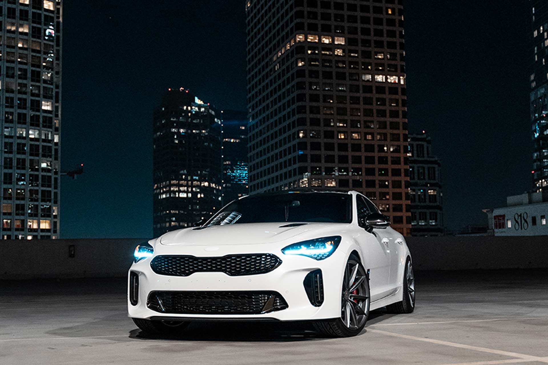 1920x1280 Kia Stinger Wheels. Staggered Fitment. Curva Concepts CFF46