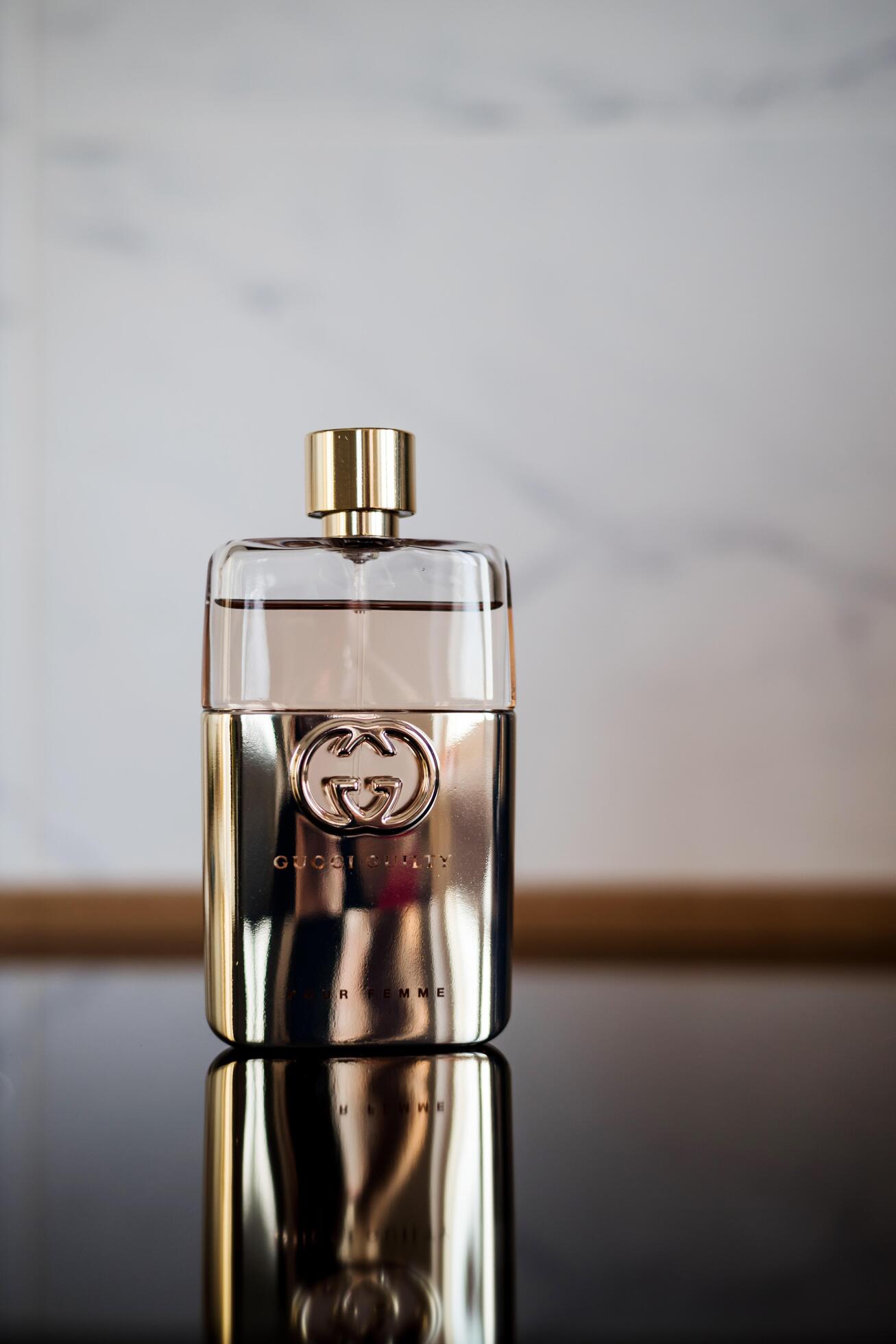1307x1960 Minsk, Belarus, February 2024 Guilty perfume for lady