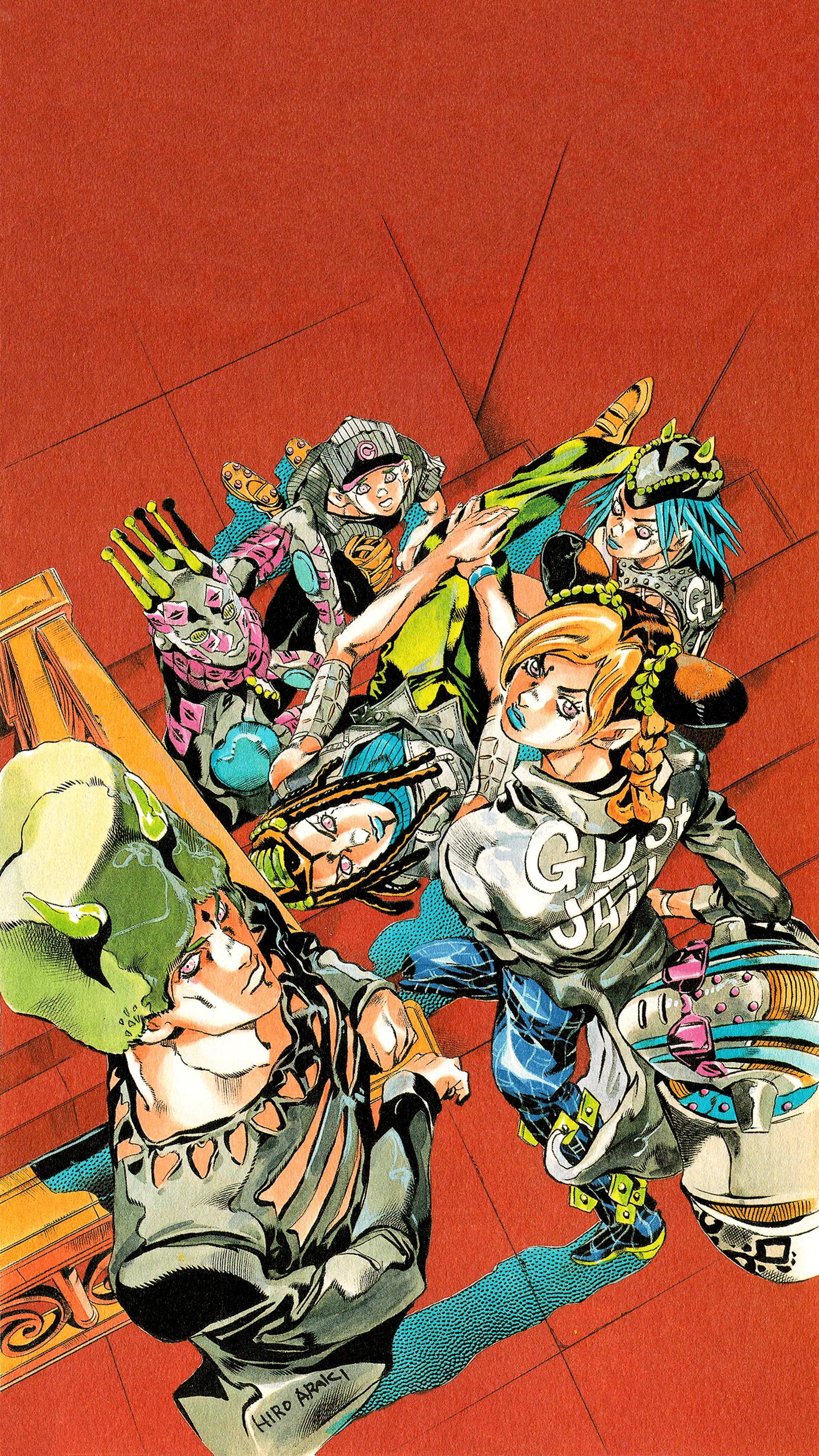 Stone Ocean Wallpapers Top Free Stone Ocean Backgrounds Wallpaperaccess