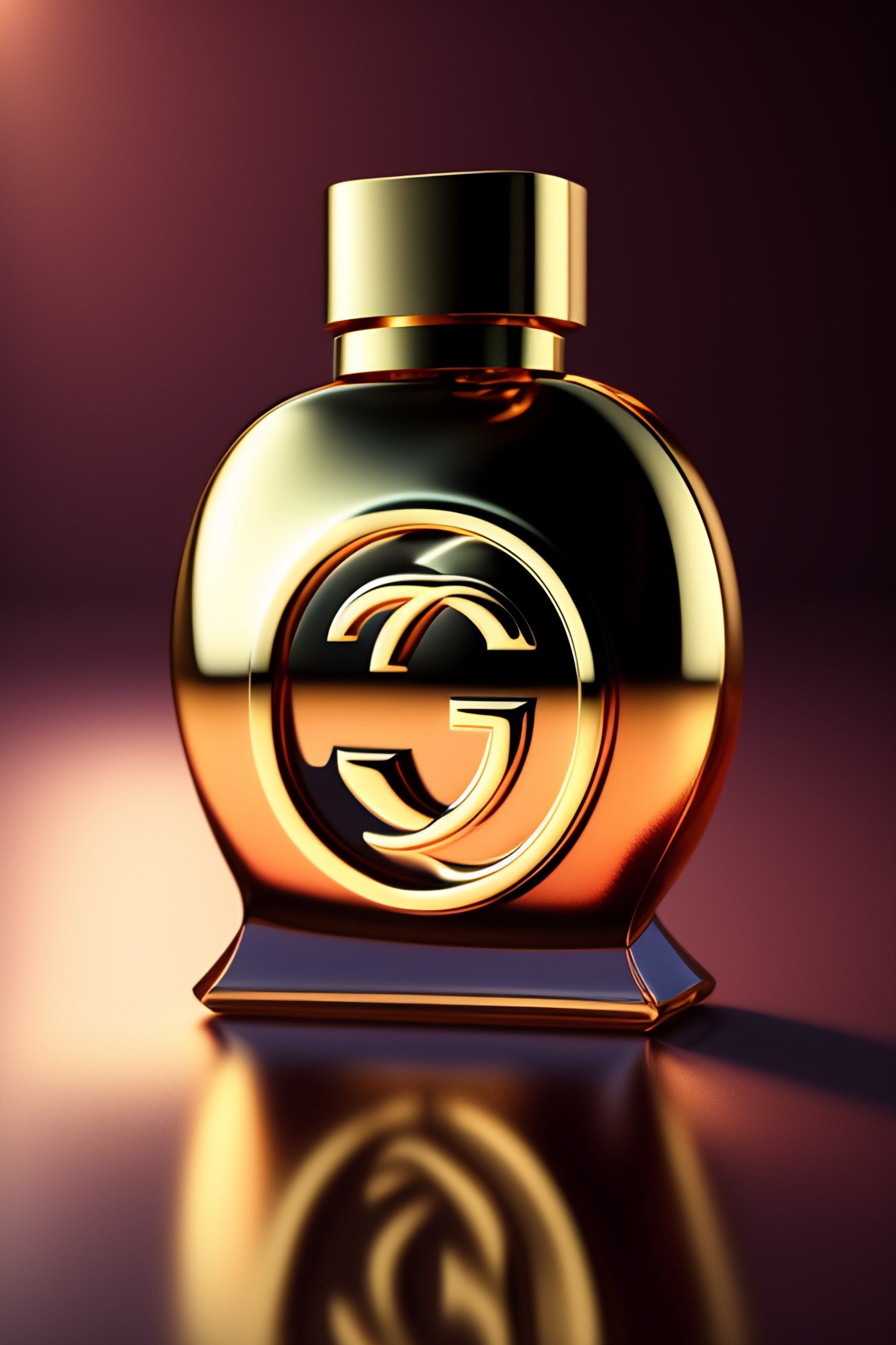2048x3072 Lexica photograph of luxurious perfume by Gucci on shiny table, middle eastern design, uhd, 8k, unreal 5 render