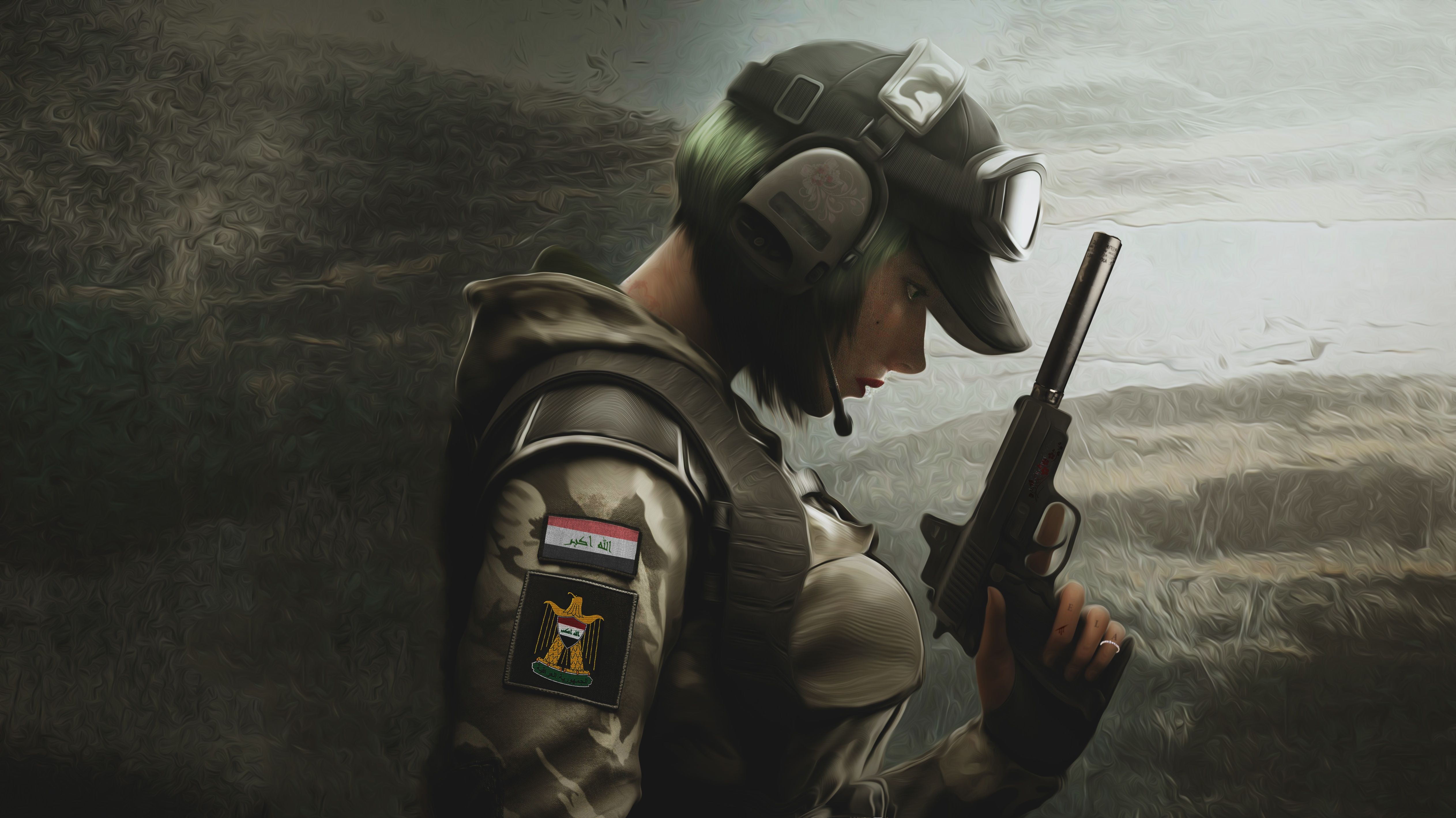 5050x2835 Wallpaper polish, Ela Bosak, video game characters, Rainbow Polish women for mobile and desktop, section игры, resolution 5050x2835