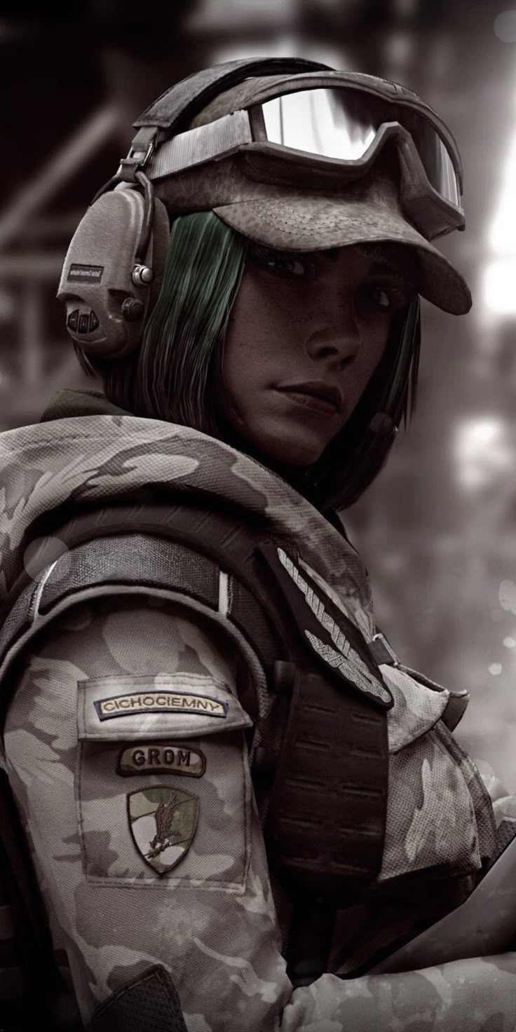736x1472 R6 female ops. R6 ela wallpaper, Rainbow six siege photo, Rainbow six siege anime