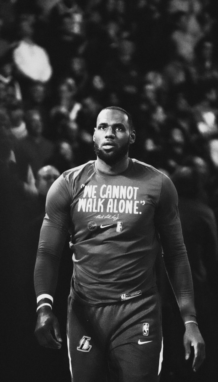 736x1290 LeBron James wallpaper. Giannis black and white wallpaper, Lebron black background, Anthony edwards wallpaper black