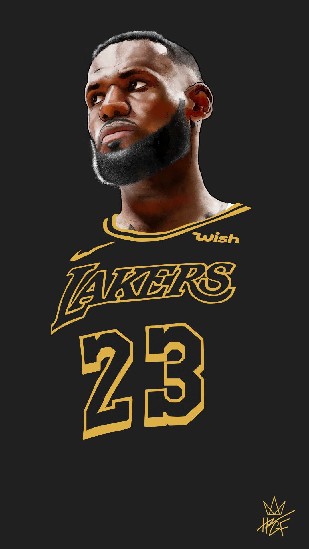 1080x1920 Wallpaper Lebron Black Jersey Lakers Lebron James LA Los Angeles Lakers Mamba City Swingman Jersey Size