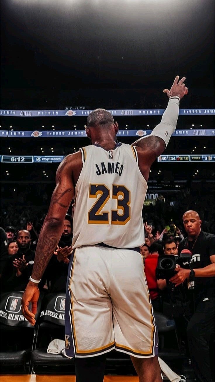 736x1308 Wallpaper Lebron Black Jersey Lakers LeBron James Poster King James Art Lakers Basketball Instant