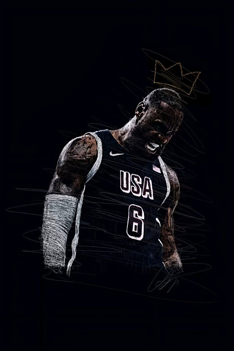 800x1200 LeBron James #USABMNT #UsaBasketball #LebronJames #wallpaper