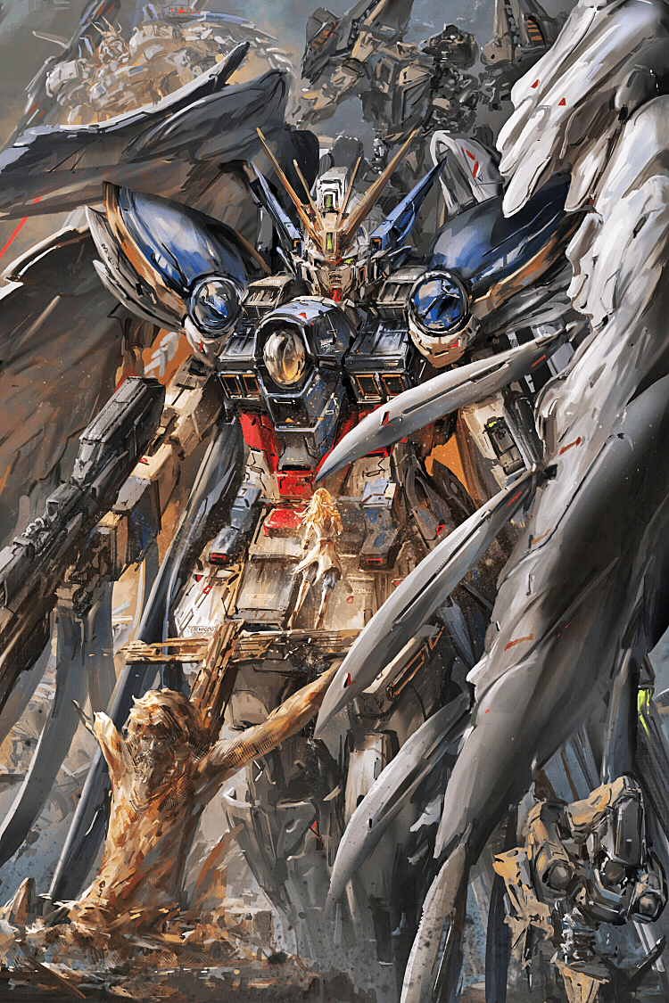 750x1125 Awesome Gundam Digital Artworks [Updated 2 12 17]