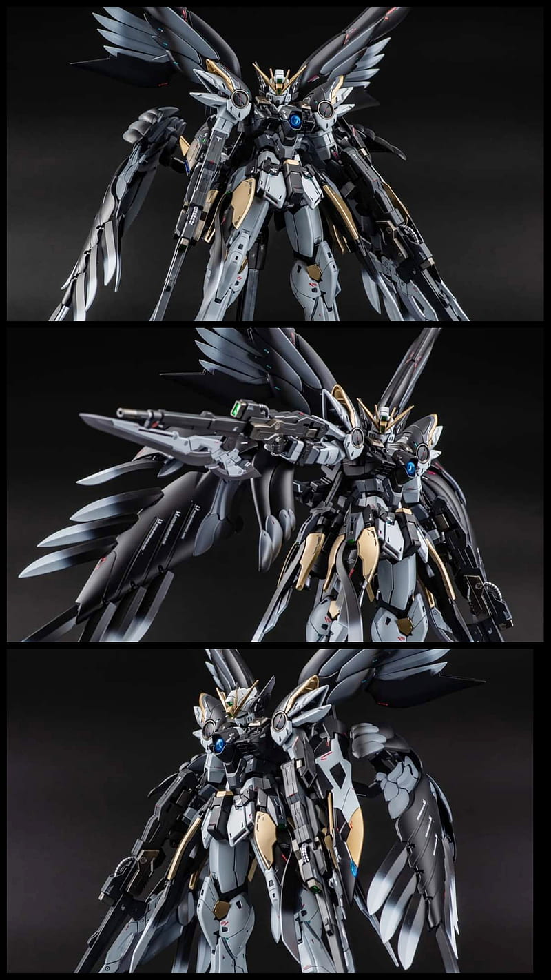 800x1422 Wing Zero HiRM, anime, gundam, HD phone wallpaper