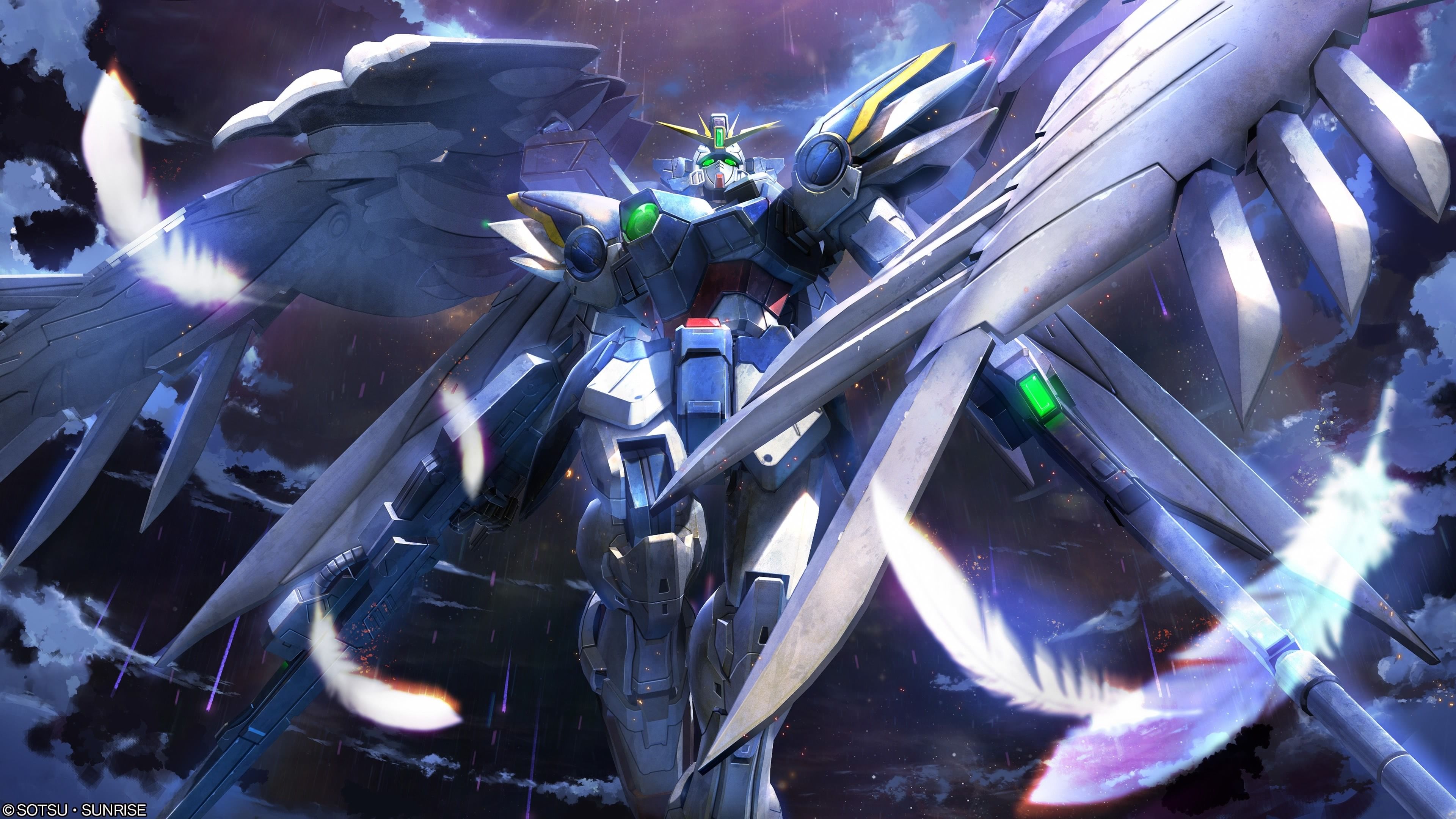 3840x2160 XXXG 00W0 Wing Gundam Zero Suit Gundam Wing Wallpaper By Bandai Namco Entertainment Anime Image Board
