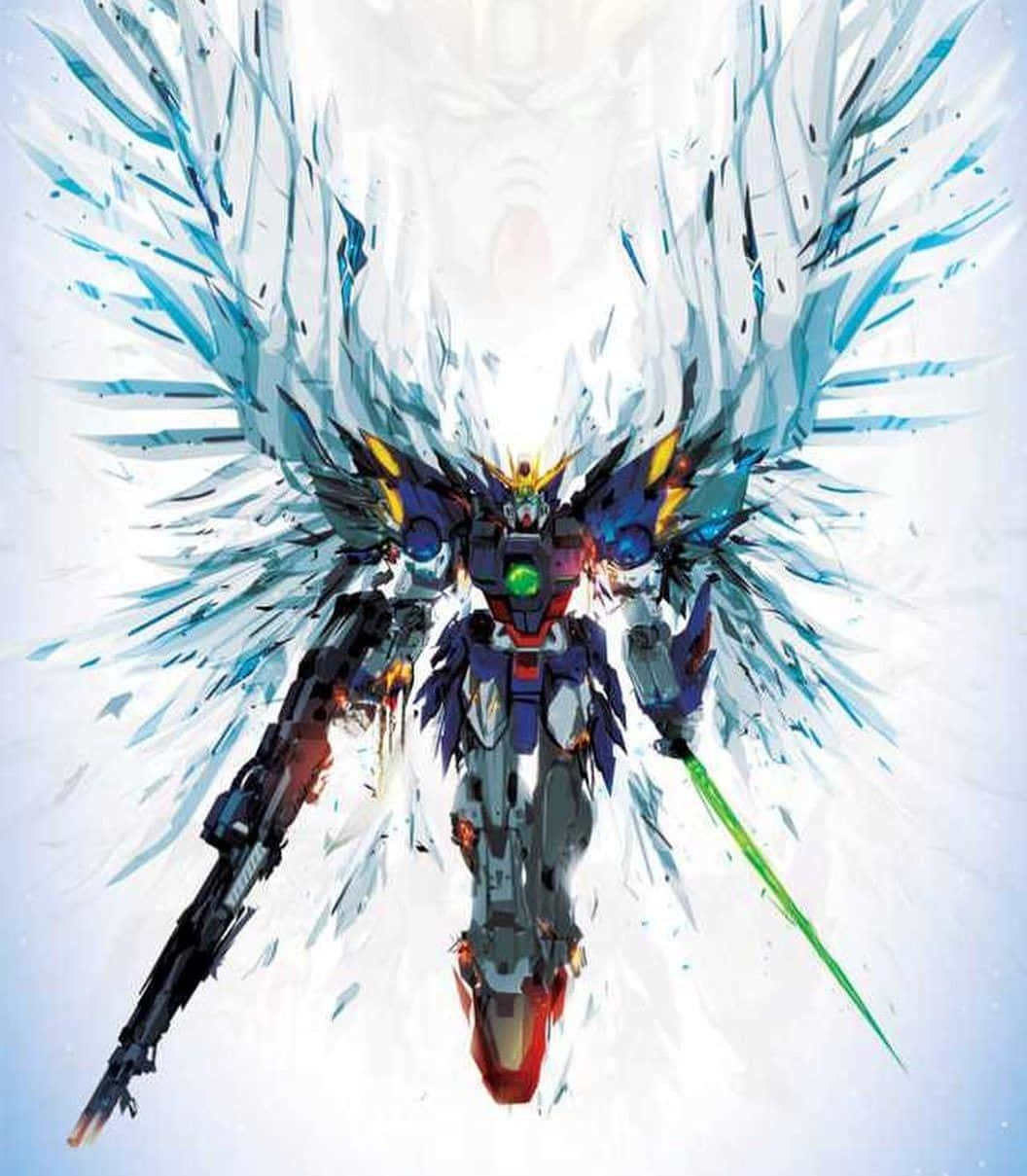 1056x1209 Explore The Endless Waltz And Join The Battle In Gundam Wing. Wallpaper