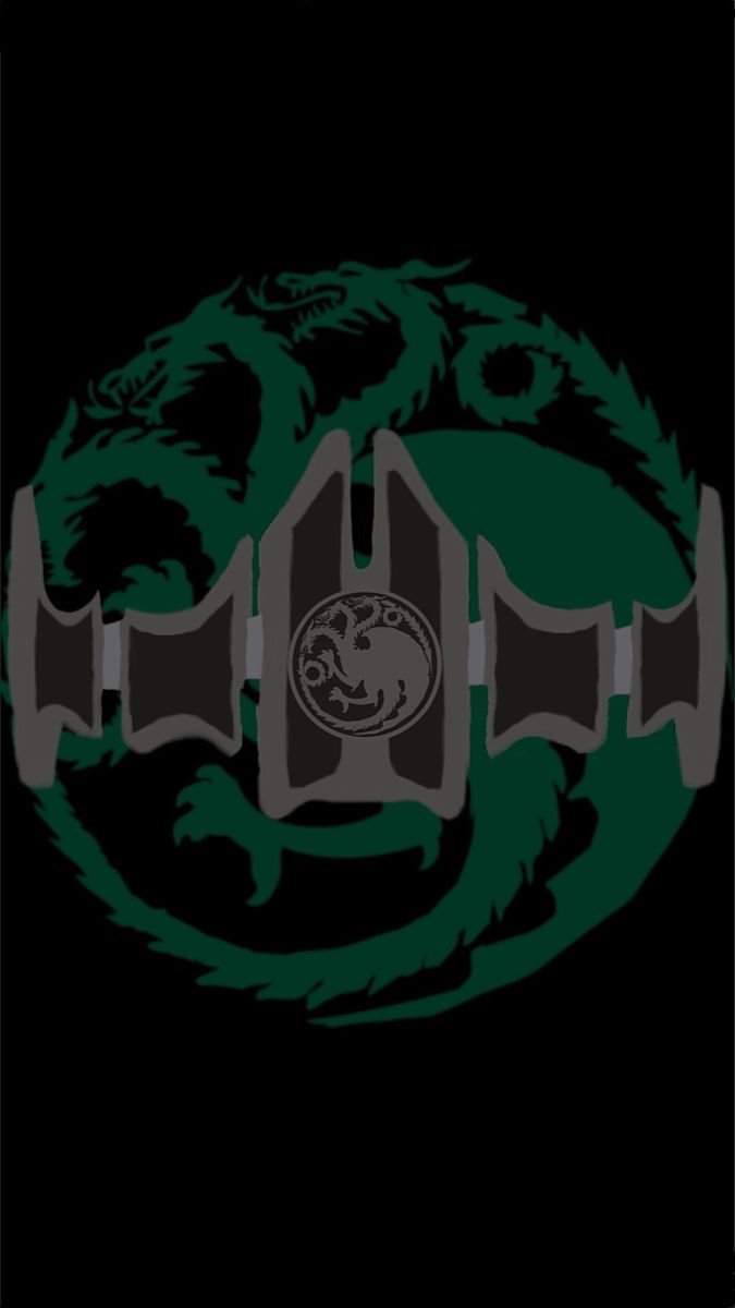 675x1200 Aegon II Targaryen Crown/ Team green