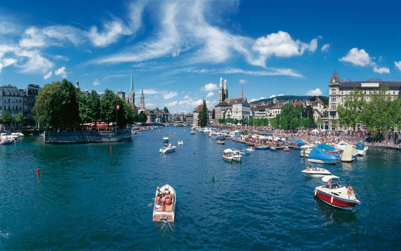 1280x800 Swiss Cities: Basel, Lucerne & Zurich Travel Guide