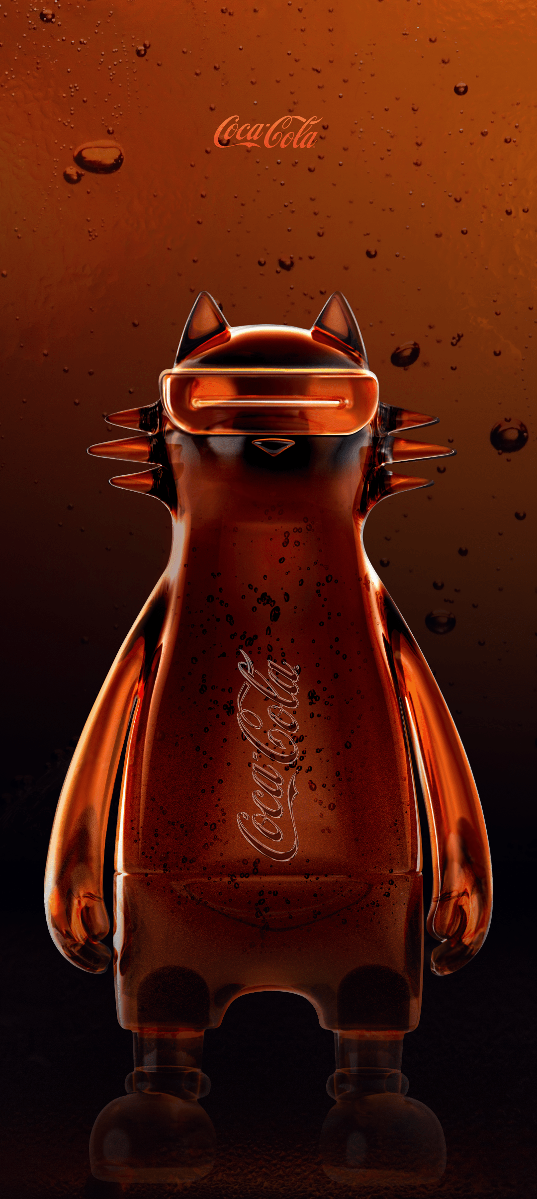 1080x2412 Realme Cat Wallpaper