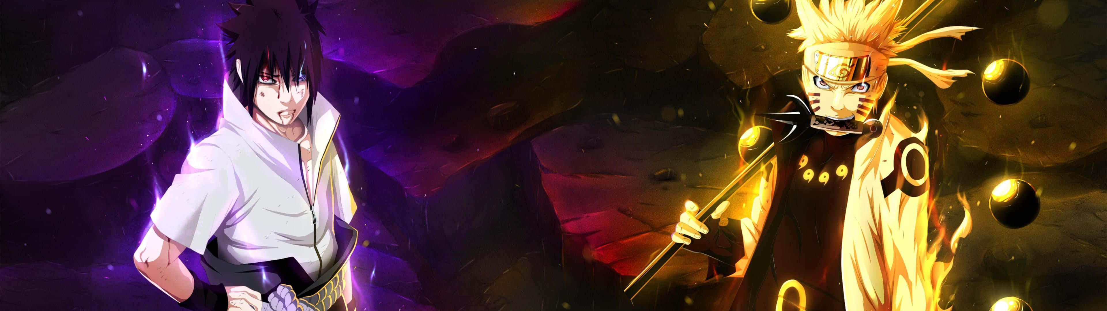 3840x1080 Naruto Wallpaper
