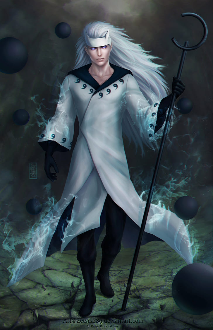 728x1127 HD wallpaper: anime, character, madara, magic, naruto, realistic, series