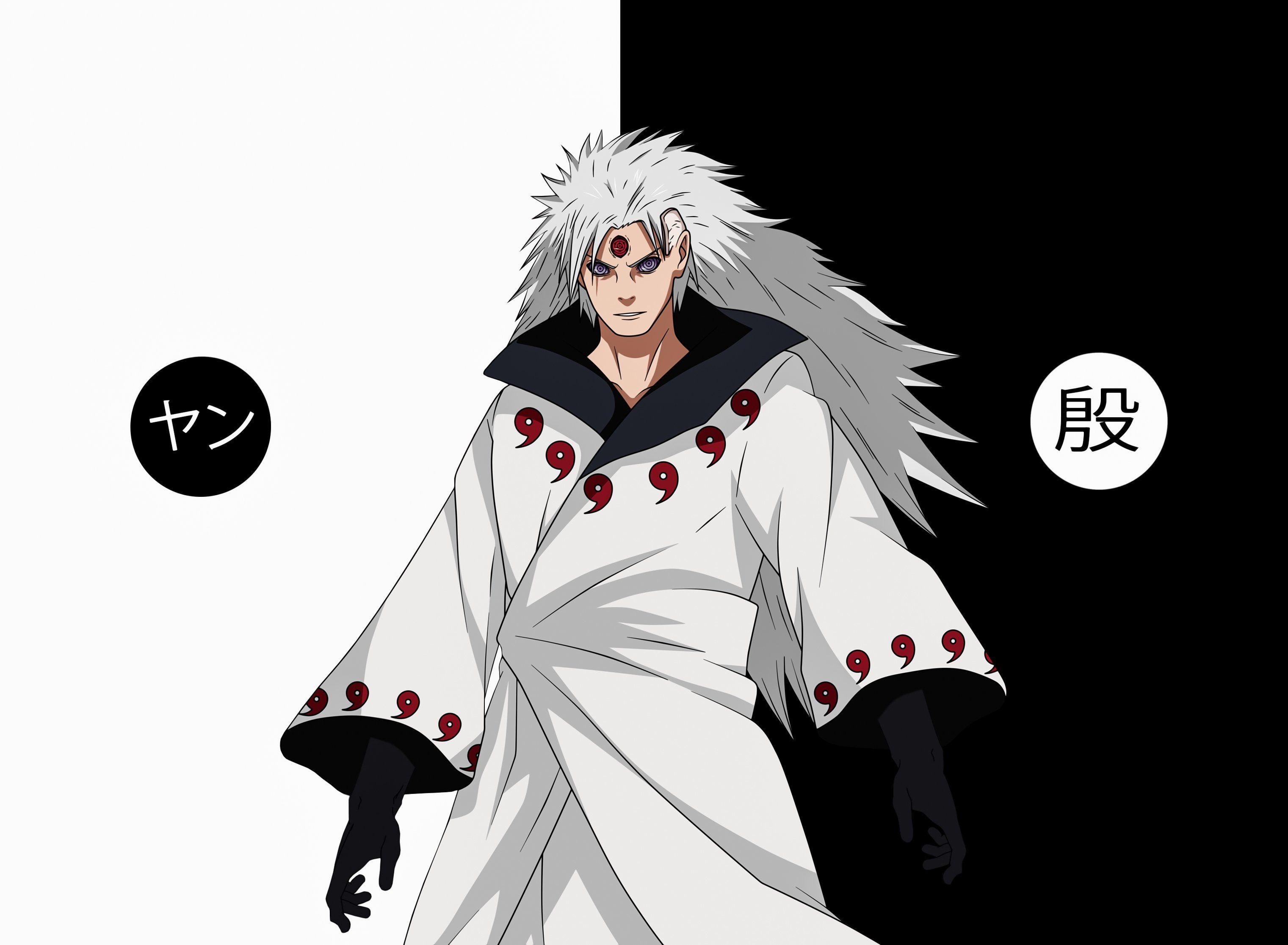 3042x2233 naruto, Uchiha, Madara, Sharingan, Yin, Yang, Tomoe, Rengan, God Wallpaper HD / Desktop and Mobile Background