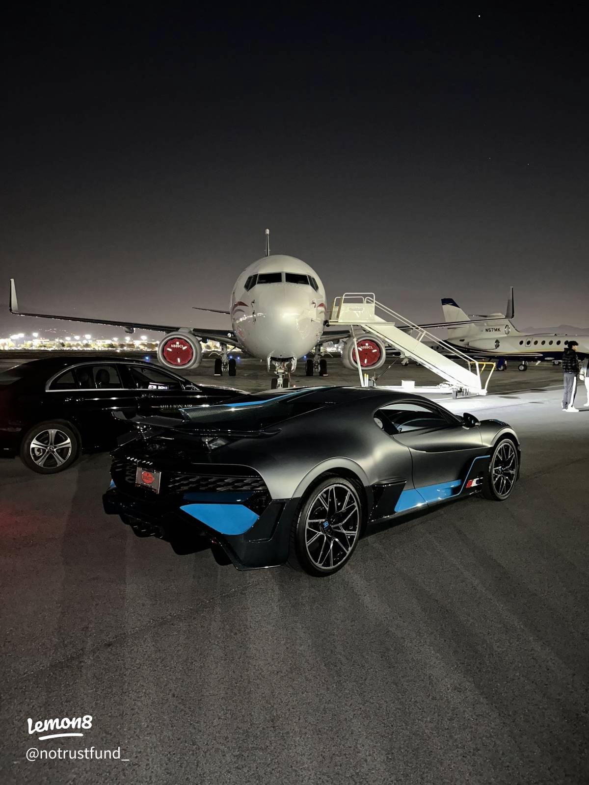 1200x1600 Epic Bugatti Supercar Sunset: Ocean View Wallpaper & Aesthetic