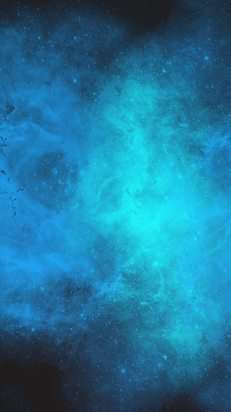 800x1422 Space Loneliness, FMYury, abstract, alone, black, blue, brightness, cold, colorful, HD phone wallpaper