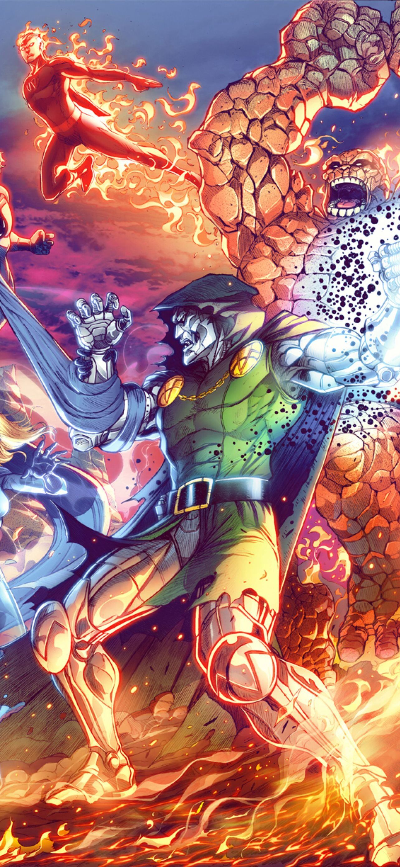 1284x2778 doctor doom fortnite iPhone Wallpaper Free Download