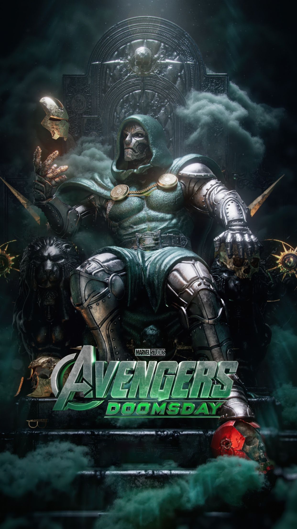 1242x2208 Avengers: Doomsday Wallpaper 4K, Victor von Doom, Doctor Doom, 5K