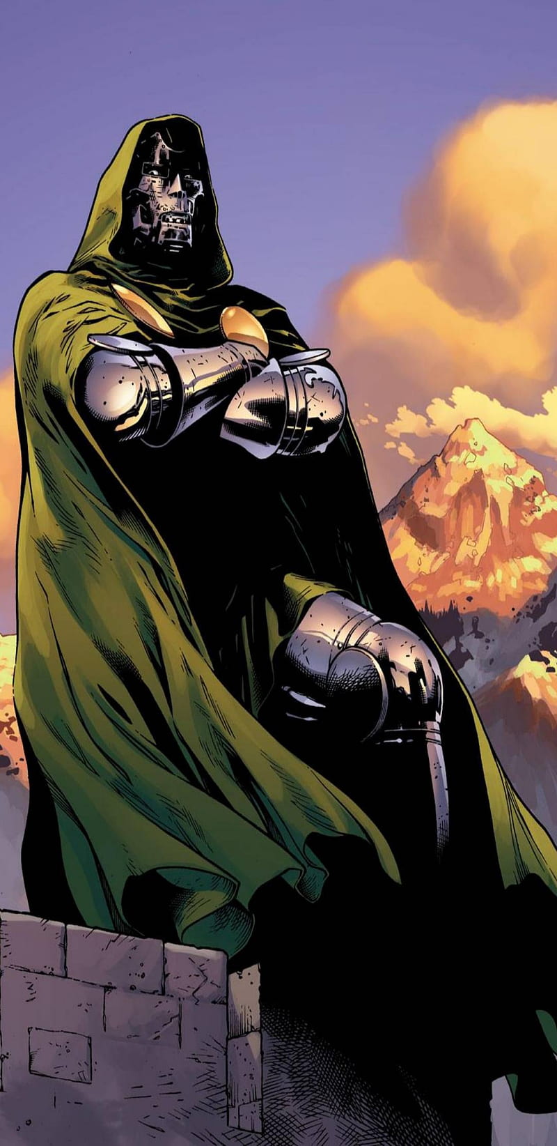 800x1644 Dr Doom, avengers, marvel, von doom, HD phone wallpaper