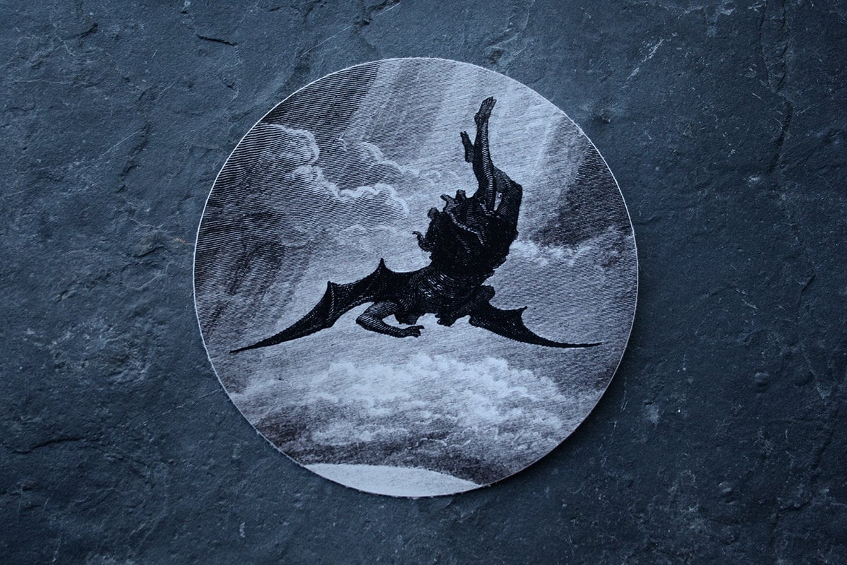 1200x800 Lucifer falling STICKER