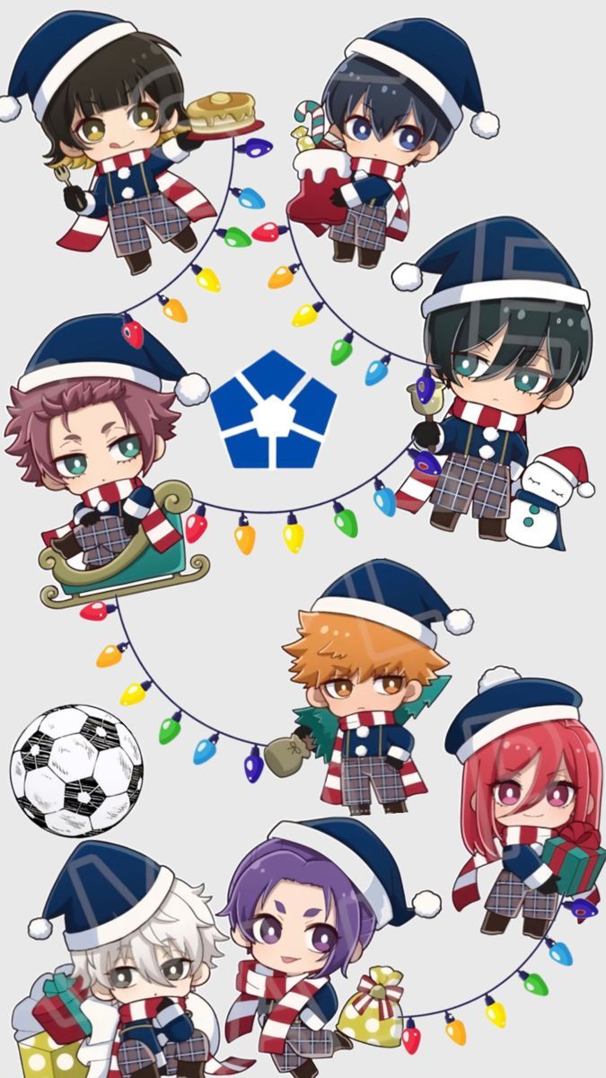675x1200 Bluelock Christmas ⚽️