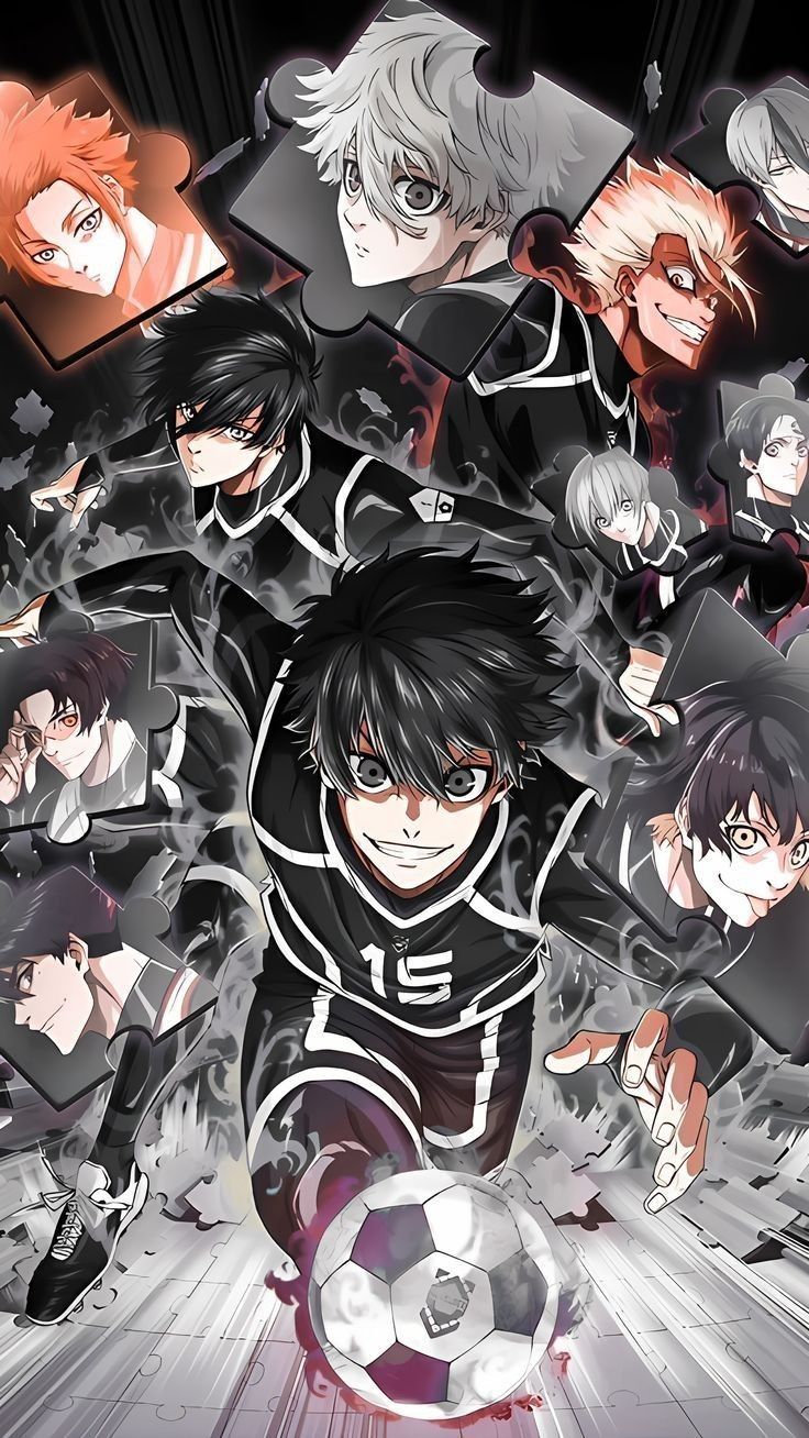 736x1308 Blue Lock Manga Phone Wallpaper