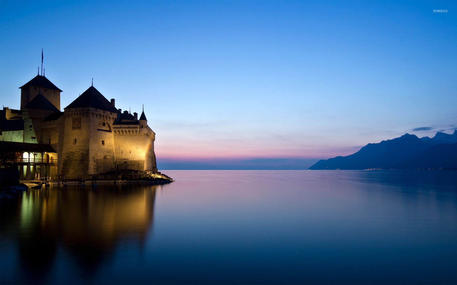 1920x1200 Chillon Castle, Switzerland wallpaper wallpaper