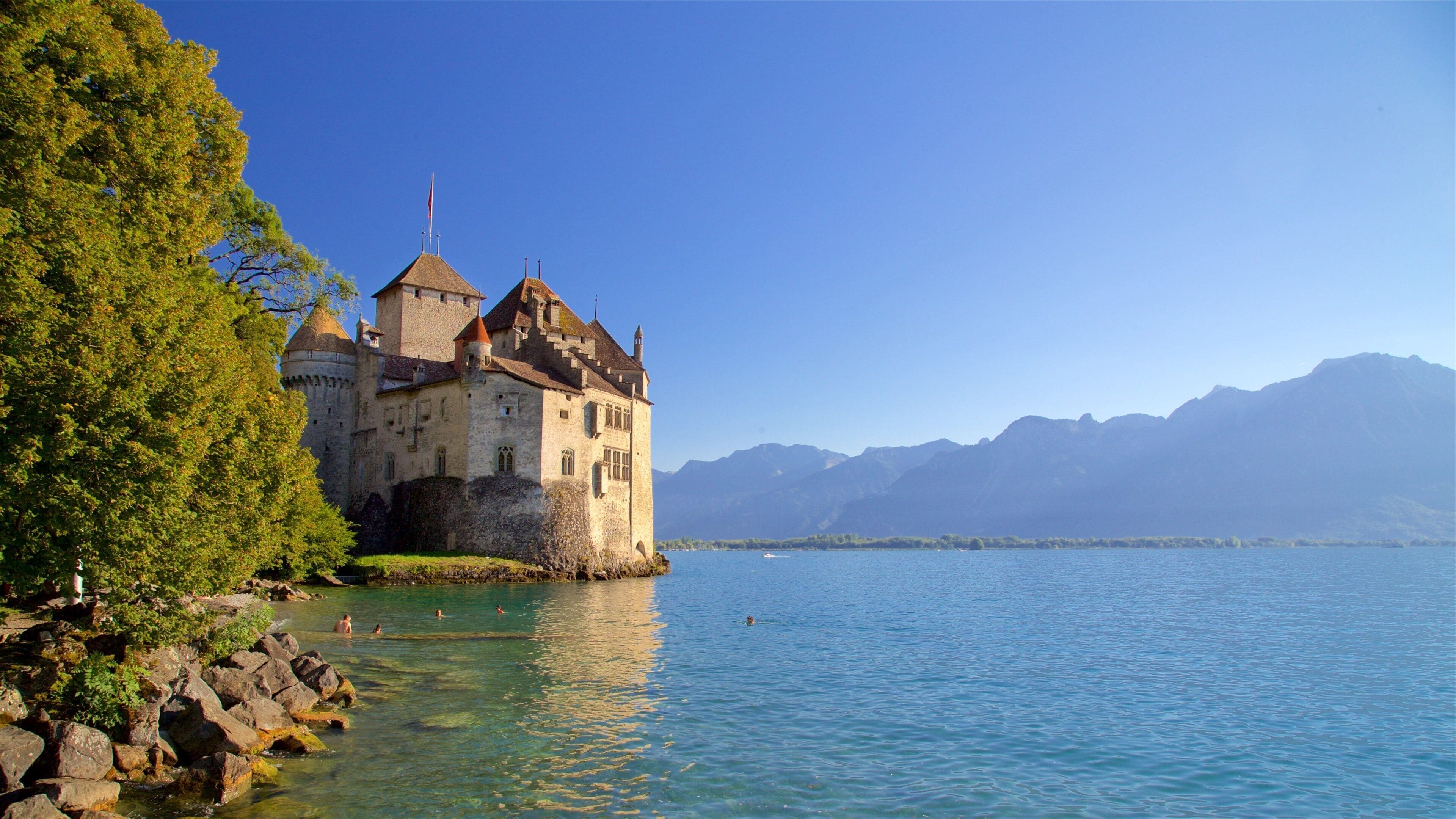 3840x2160 Chateau de Chillon Tours