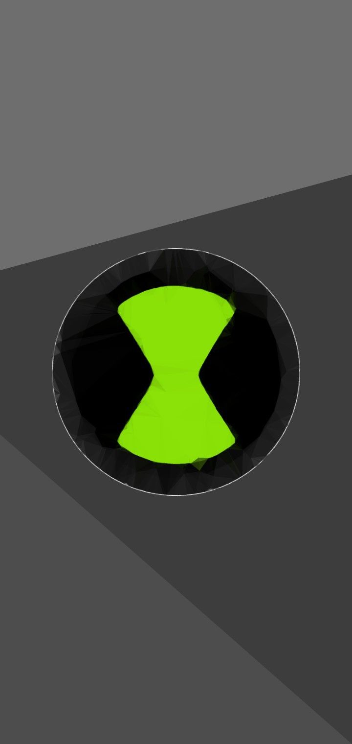 720x1520 Ben 10 Watch Logo Wallpaper